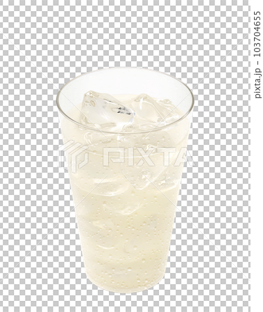 Illustration real of apple juice in a glass Illustration real of apple juice in a glass 103704655