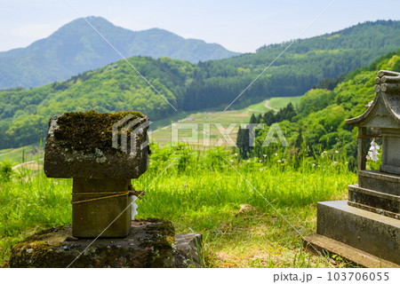 姨捨の棚田を見守る小祠【千曲市】 103706055