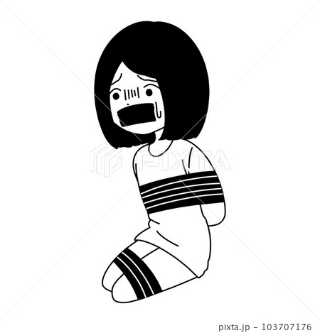 拘束される女性 拘束される女性 103707176