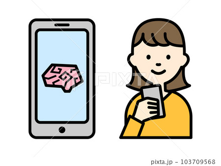 チャットGTPのイラスト素材 103709568