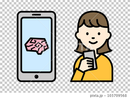 Chat GTP illustration material Chat GTP illustration material 103709568