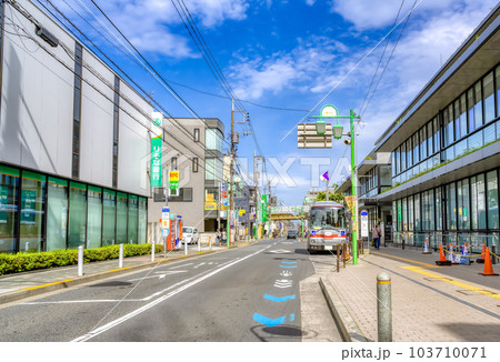世田谷区の都市風景 等々力駅 世田谷区の都市風景 等々力駅 103710071