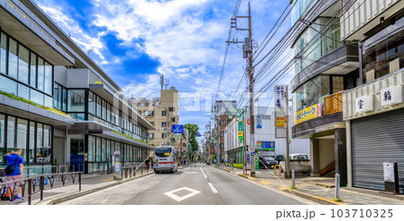 世田谷区の都市風景 等々力駅 世田谷区の都市風景 等々力駅 103710325