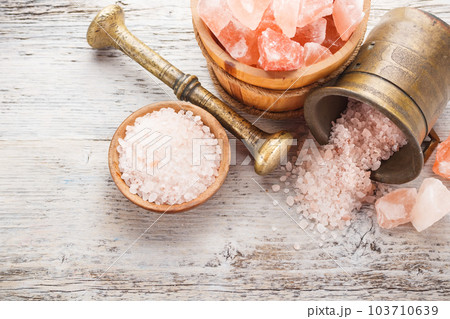 Pink salt Pink salt 103710639