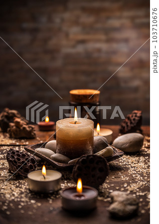 Spa and wellness setting 103710676