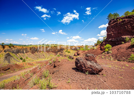 Remains of a volcano Remains of a volcano 103710788