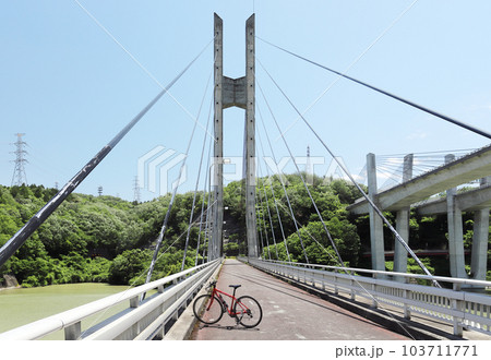 神出山田自転車道 衝原大橋（兵庫県 神戸市 呑吐ダム） 103711771