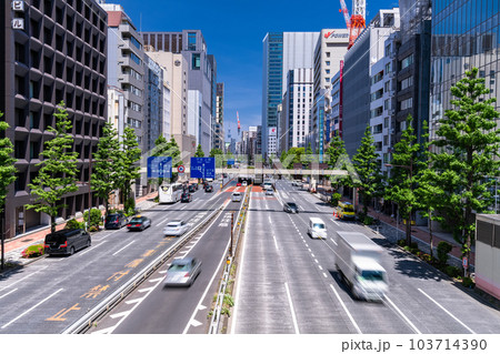 《東京都》東京交通イメージ・都市風景 103714390
