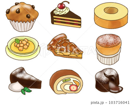 スイーツセット 103716041