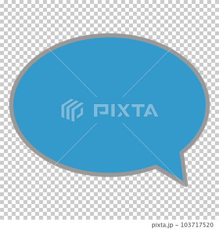 Simple and easy-to-use speech bubble Simple and easy-to-use speech bubble 103717520