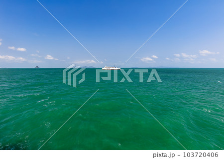sky and sea,tropical paradise,Angthong national marine park, koh Samui, Suratthani, Thailand. sky and sea,tropical paradise,Angthong national marine park, koh Samui, Suratthani, Thailand. 103720406