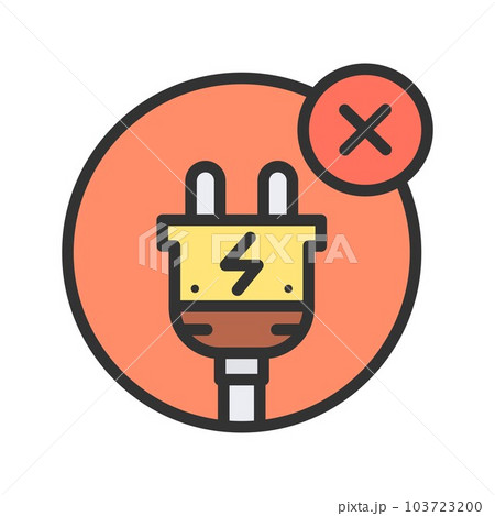 no electricity icon