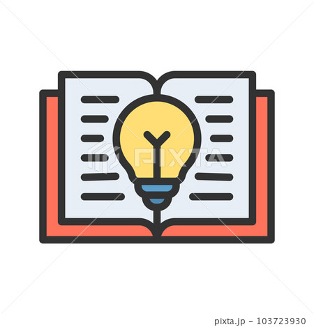 Learning icon vector image.のイラスト素材 [103723930] - PIXTA