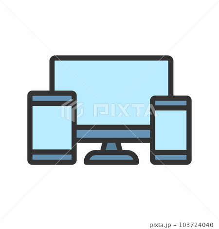 Gadget icon vector image. 103724040