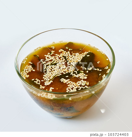 The Miso soup, Japanese Food. Shallow dof. The Miso soup, Japanese Food. Shallow dof. 103724403