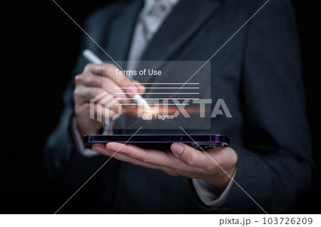 terms of use. Terms of use with approve with right symbol. i agree with terms of use terms of use. Terms of use with approve with right symbol. i agree with terms of use 103726209