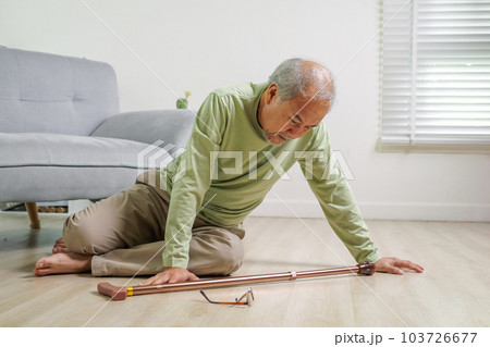 Elderly people accident slip and fall, Accident of senior slip and fall to floor Elderly people accident slip and fall, Accident of senior slip and fall to floor 103726677