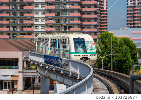 千葉県佐倉市のユーカリが丘線の車両 千葉県佐倉市のユーカリが丘線の車両 103726977