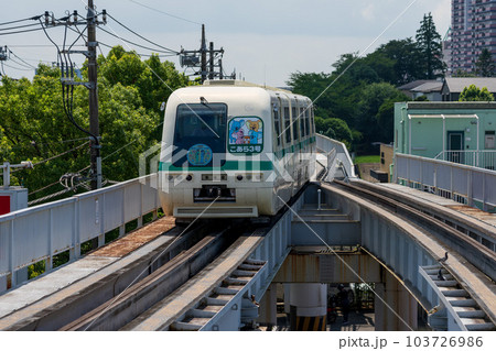 千葉県佐倉市のユーカリが丘線の車両 千葉県佐倉市のユーカリが丘線の車両 103726986