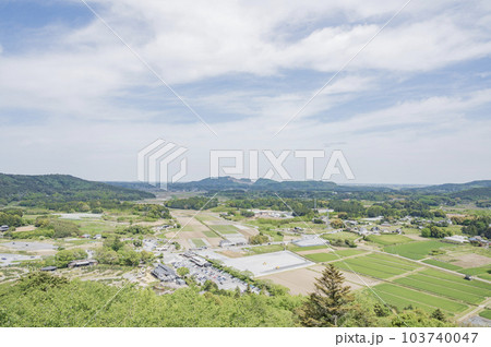 いばらきフラワーパークから望む景色（龍神山方面） 103740047