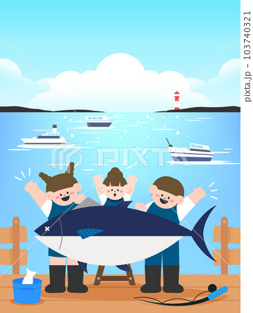 Illustration of summer sports attractions Illustration of summer sports attractions 103740321