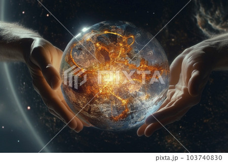 体の中にある宇宙、人体の不思議「AI生成画像」 103740830