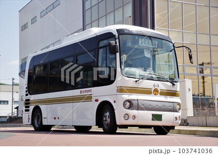 岩手の路線バス 久慈市周辺を運行する日野ポンチョバス 岩手の路線バス 久慈市周辺を運行する日野ポンチョバス 103741036