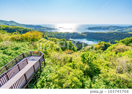 八望台 二ノ目潟・戸賀湾 展望台 八望台 二ノ目潟・戸賀湾 展望台 103745708