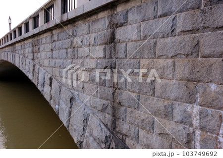 石づくりの橋 萬代橋 新潟市 石づくりの橋 萬代橋 新潟市 103749692