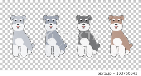 set of schnauzer 103750643