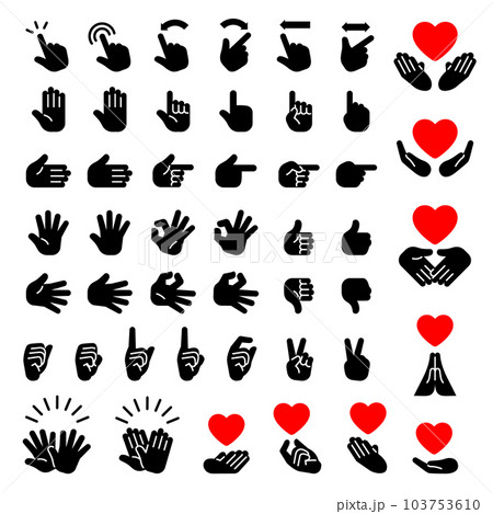 ハンドサイン 103753610