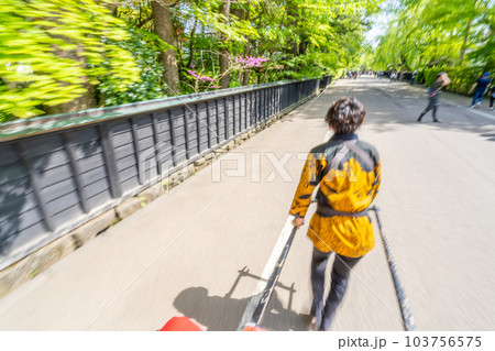 角館 人力車 観光案内 103756575