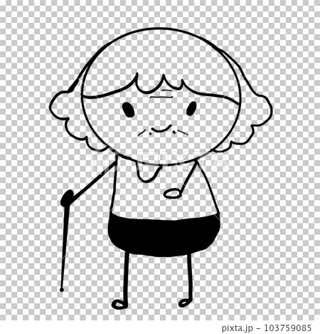 Vector illustration of a cute cartoon  103759085