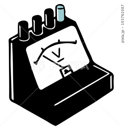 電圧計単色 103762087