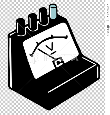 電圧計単色 103762087