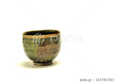 織部焼の汲出し湯呑 103763763