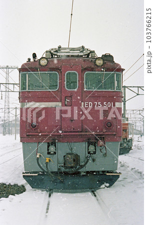 函館本線 岩見沢 岩見沢第2機関区 国鉄 ED75-501(岩見沢第2) 函館本線 岩見沢 岩見沢第2機関区 国鉄 ED75-501(岩見沢第2) 103766215