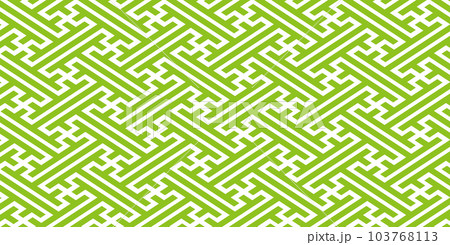 伝統模様、綾型模様のパターンのイラスト素材 [103768113] - PIXTA