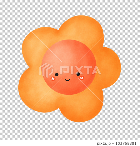 Cute colorful flower 103768881