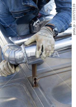 受水槽廻り既設管解体 103773139