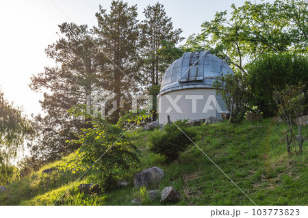 Former Asahikawa Observatory at Tokiwa Park in Asahikawa, Hokkaido, Japan 103773823