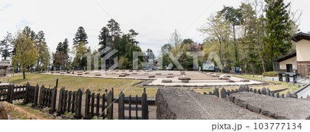 仙台城跡(青葉城址)「仙台城 本丸大広間跡」 in 宮城県仙台市 仙台城跡(青葉城址)「仙台城 本丸大広間跡」 in 宮城県仙台市 103777134