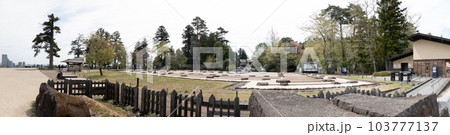仙台城跡(青葉城址)「仙台城 本丸大広間跡」 in 宮城県仙台市 仙台城跡(青葉城址)「仙台城 本丸大広間跡」 in 宮城県仙台市 103777137