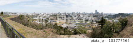 仙台城跡（青葉城址）「仙台の一望風景」 in 宮城県仙台市 103777563