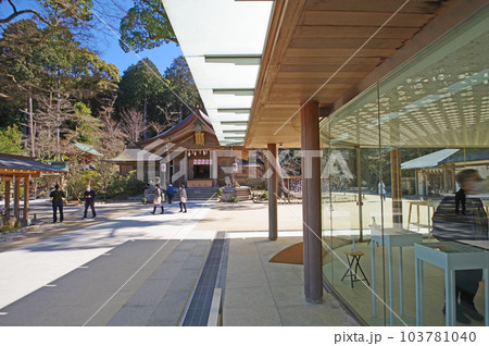 福岡県太宰府市の人気観光スポット竈門神社 福岡県太宰府市の人気観光スポット竈門神社 103781040