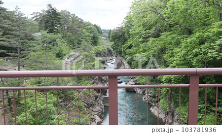橋の上からの川 橋の上からの川 103781936