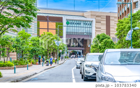 川崎市の都市風景 武蔵小杉駅 川崎市の都市風景 武蔵小杉駅 103783340