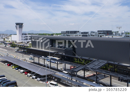 リニューアルオープンした阿蘇くまもと空港 新旅客タミーナルビル リニューアルオープンした阿蘇くまもと空港 新旅客タミーナルビル 103785220