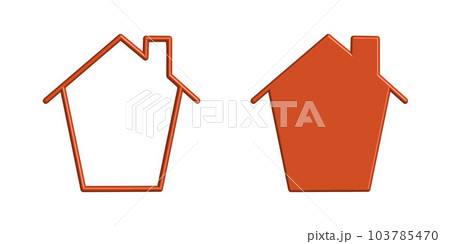 Illustration Vector graphic of Home icon template 103785470
