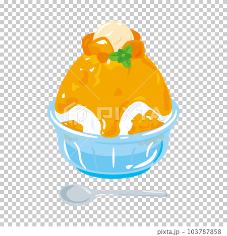 かき氷 マンゴー かき氷 マンゴー 103787858